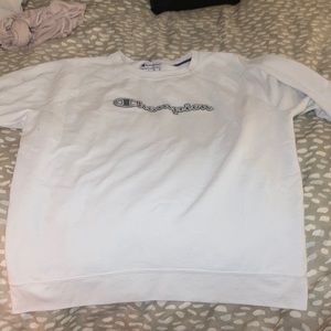 White champion sweatshirt